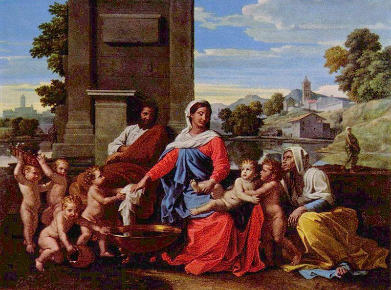 Nicolas Poussin Heilige Familie